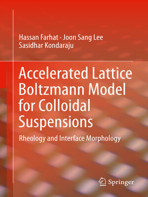 cover image of Accelerated Lattice Boltzmann Model for Colloidal Suspensions